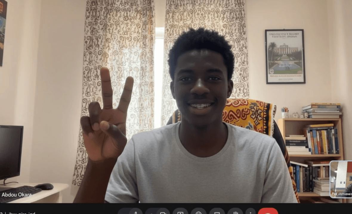 Abdoulaye, IB student
